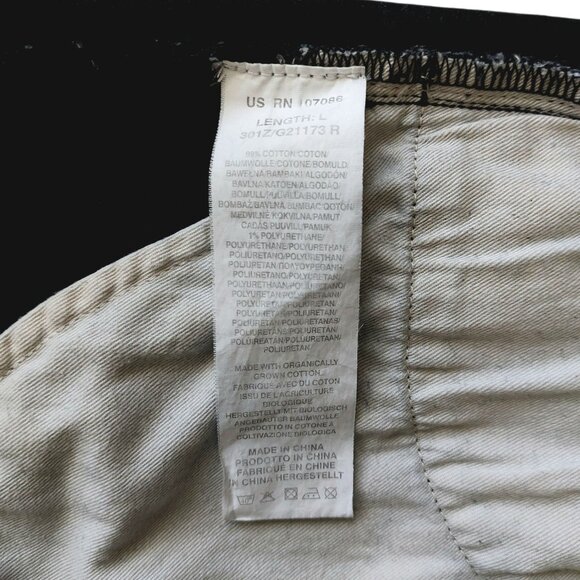 PS Paul Smith Washed Black Tapered Fit Slim Leg Jeans Men's Size 34x32 - Picture 10 of 10